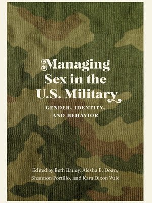 cover image of Managing Sex in the U.S. Military